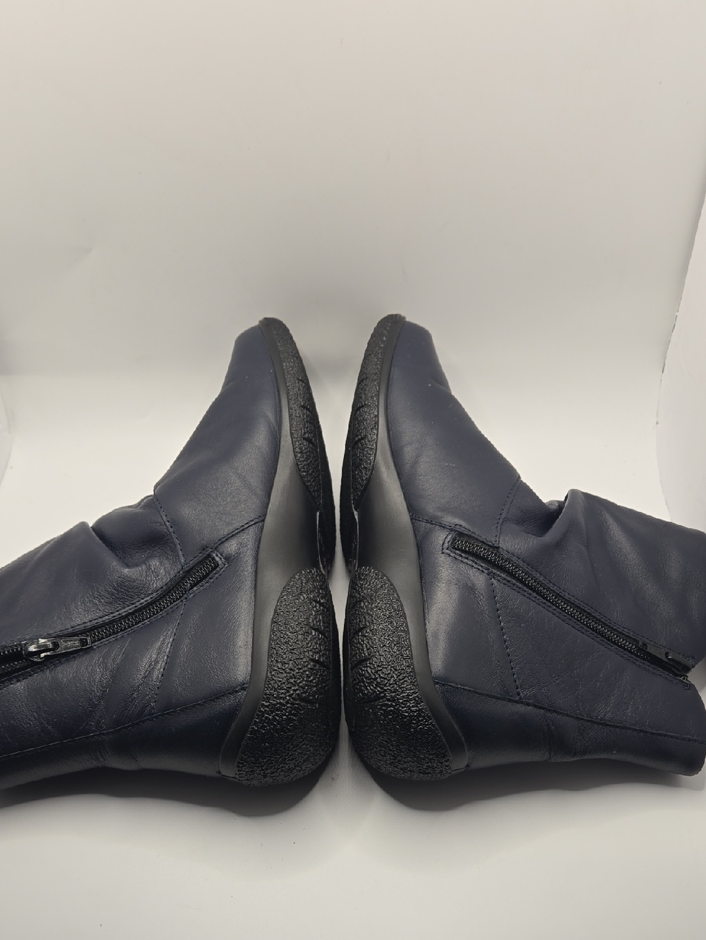 Hotter Whisper Slouch Women’s Navy‎ Ankle Boots - Classic Comfort Sz 8 Boho - Picture 5 of 9